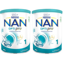 Nestlé Nan Optipro 1 Leche Inicio 2x800 gr