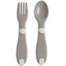 Chicco My First Cutlery Set Cinza +12m