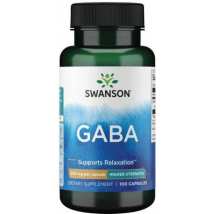 Swanson Gaba 500mg 100 Cápsulas