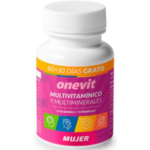 Onevit Multivitamínico Mujer 60+30 Cápsulas