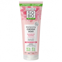 So'Bio Étic Cheveux Doux Shampoing Amande & Protéines de Riz Bio 250ml