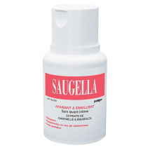Saugella Poligyn Apaisant Emollient Soin lavant intime ménopause - Flacon 100ml