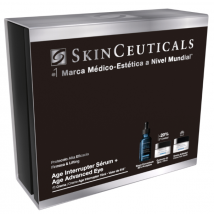 Protocolo Refirmante e Lifting SkinCeuticals Sérum Age Interrupter + Age Advanced Eye