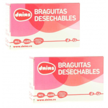 Dnins Braguitas Deshechables Post-Parto Papel Talla M/L 2x4 uds