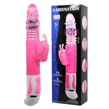 Love Fascination Rabbit, vibratore rotante e su-giù