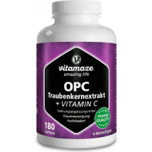 Vitamaze OPC Extracto Semilla Uva + Vitamina C 180 Cápsulas