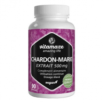 Vitamaze Extrait de Chardon-Marie 500mg 90 capsules