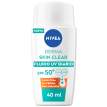 Nivea Sun Derma Skin Protección Fluido Solar Facial SPF50+ 40 ml