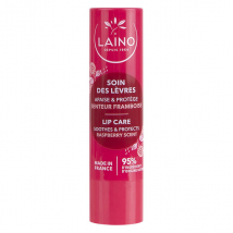 Laino Soin des Lèvres Framboise 4g - Hydratant et Nourrissant, Embellisseur - Effet Parfumé