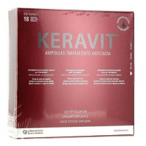 Keravit Ampollas Anticaída 18 Unidades