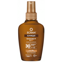 Ecran Sunnique Tanning+ Protective Oil SPF30 Spray 100 ml