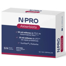 NPRO Akkerbiota 30 Cápsulas