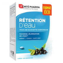 Forté Pharma Rétention d'Eau Drainage Minceur Elimination Café vert Frêne 56 comprimés