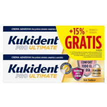 Kukident Pro Ultimate Sem Sabor 2x47g 15% GRÁTIS