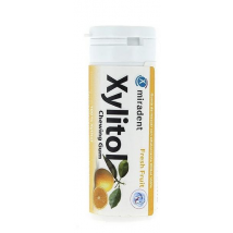 Miradent Xylitol Chicle Frutas 30 unidades