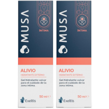Musa Alivio Gel Hidratante Cuidado Íntimo 2x 50 ml