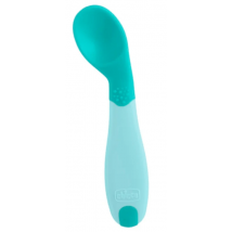 Chicco First Angled Spoon Blue +8m