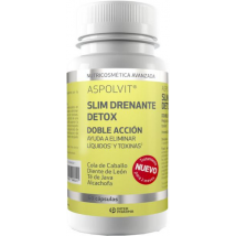 Aspolvit Slim Drenante Detox 60 Cápsulas