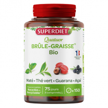 Superdiet Quatuor Bio Brûle-Graisse 150 comprimés