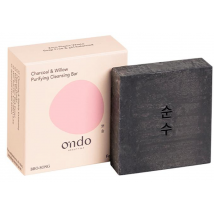 Ondo Beauty 36.5 Charcoal & Willow Purifying Cleansing Bar 70 gr