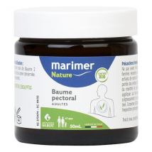 Marimer Nature Baume Pectoral aux Huiles Essentielles Bio 50mL