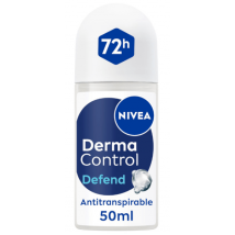 Déodorant roll-on Nivea Derma Control Defend pour femme 50 ml