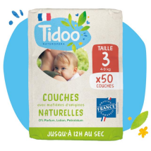 Tidoo Nature Pañales Talla 3 50 uds
