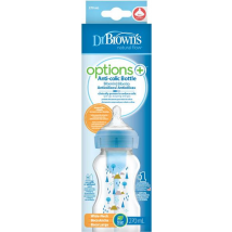 Bottiglia Blue Widemouth Dr.Browns + 0m 270ml