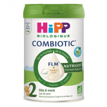 Hipp Lait 2 Combiotic FLM Nutrigest dès 6 mois 800g Bio - Epaissit -