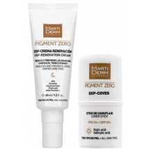 Creme despigmentante MartiDerm Pigment Zero 40 ml + Bastão de camuflagem SPF 50+ 4 ml