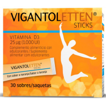 Vigantoletten Vitamina D3 Sistema Inmune Sticks 30 uds
