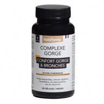 Nat&Form premium Complexe Gorge 28 gélules
