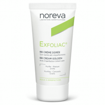 Noreva Exfoliac BB Crème Dorée Soin Anti-Imperfections 30ml - pour Peau à problèmes