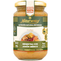Natursenior Menestra con Jamón Ibérico Omega 3 DHA+EPA 340 gr
