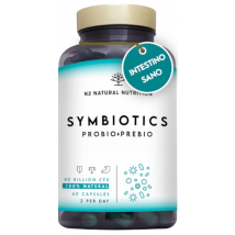 N2 Natural Nutrition Probióticos y Prebióticos 60 Cápsulas