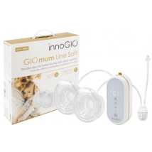 Innogio GIOmum Line Soft Sacaleches Eléctrico Doble con Aspirador Nasal