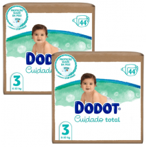 Dodot Total Care Couches T3 (6-10 Kg) 2x46 unités