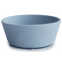 Taça para cogumelos com ventosa, cor azul-claro sólido.