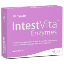 Vitae IntestVita Enzimas Enzimas e Probióticos 30 Cápsulas