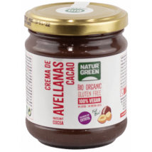 NaturGreen Hazelnut Cocoa Cream Reduced Sugar Content 200 gr