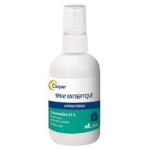 Cooper Solution Antiseptique Spray 100ml - Incolore,Ne pique pas -