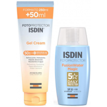 Isdin Fusion Eau SPF50 50 ml + Gel-Crème SPF50+ 250 ml