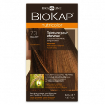 Biokap Nutricolor Teinture pour Cheveux 7.3 Blond Or 140ml