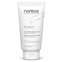 Noreva Kerapil Soin Dermo Régulateur 75ml - Anti-Repousse, Apaisant et Anti-irritation -
