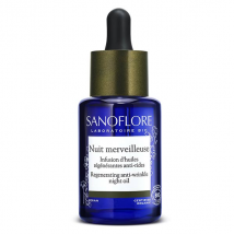 Sanoflore Nuit Merveilleuse Infusion D'huiles Régénérantes Anti-rides Bio 30ml