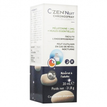 Bausch & Lomb C'zen Nuit 1,5mg et Huiles Essentielles Spray Buccal 20ml