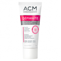 ACM Dépiwhite Masque Pelliculable Eclaircissant 40ml - Peeling et Exfoliant, Anti-taches et Dépigmentant - pour Hyperpigmentation et Taches