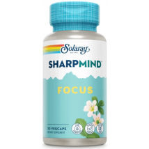 Solaray Sharpmind Focus 30 Vegetable Capsules