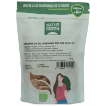 NaturGreen Ginger Candies 125 gr