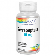 Solaray Serrapeptase 10mg 90 capsules végétales